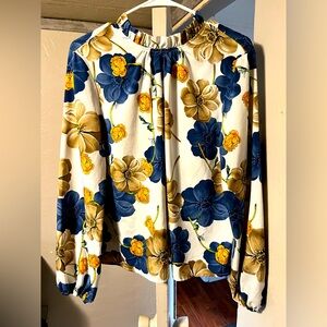 Floral Print Long sleeve Top